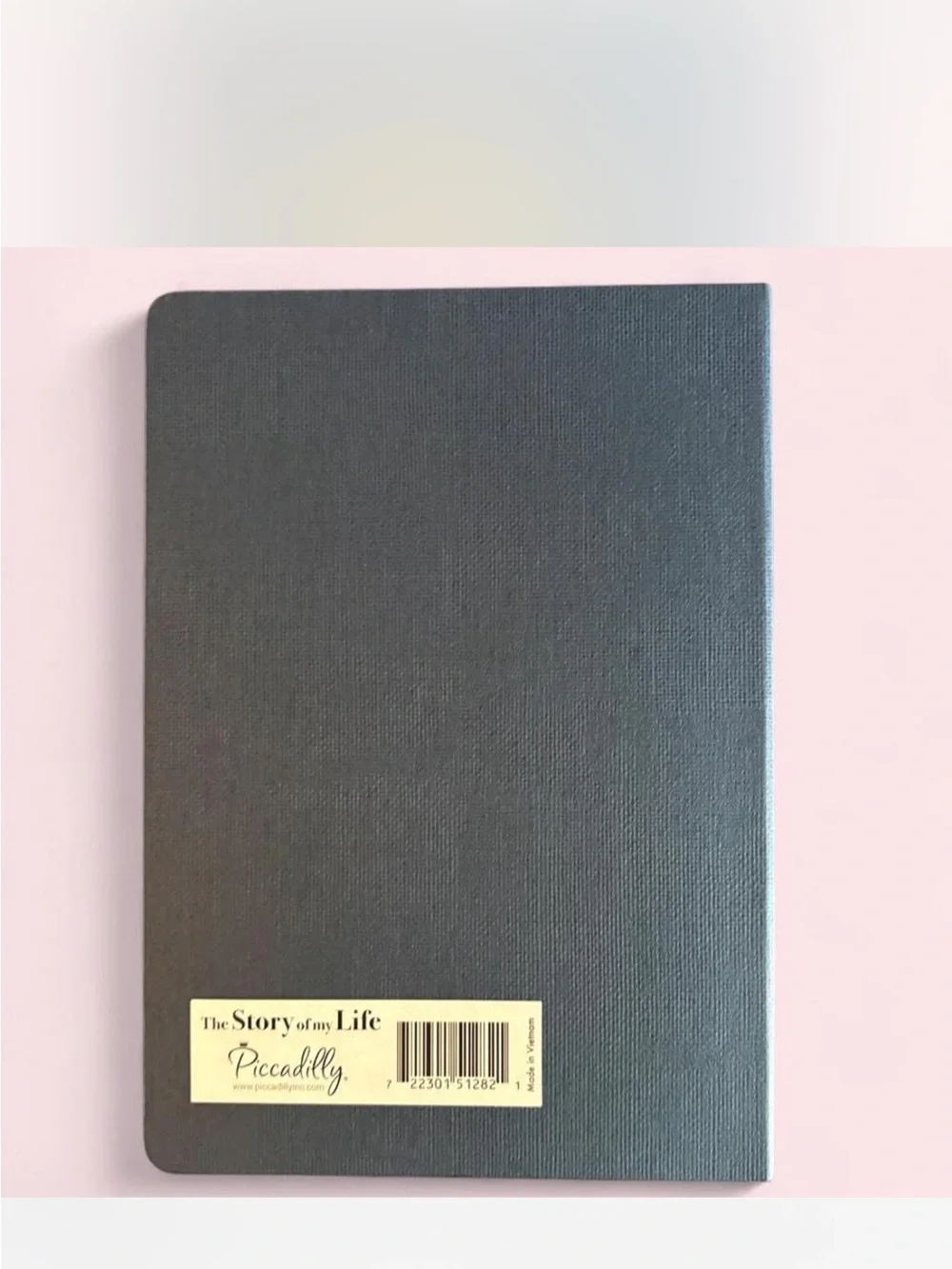 The Story of My Life Journal - Black with Gold Text